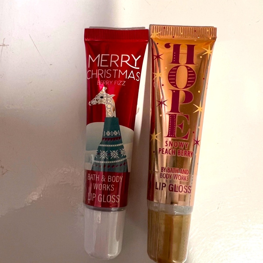 Bath and body works lip gloss bundle